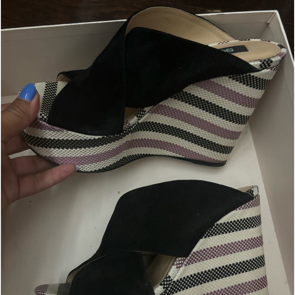 Sergio Rossi wedge summer sandal